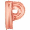 Rarity Megaloon Letter P Rose Gold Balloon Rose Gold RA3577783